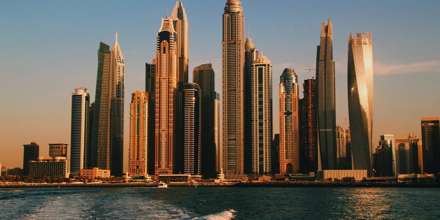 Dubai high-rise towers — UAE real estate and mortgage finance